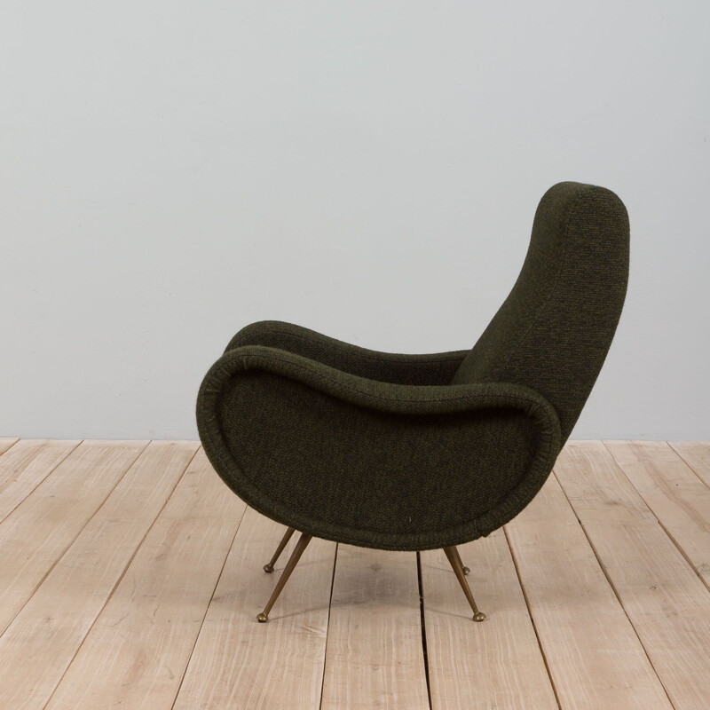 Vintage "Lady Chair" armchair by Marco Zanuso for Arflex, Italy 1950s