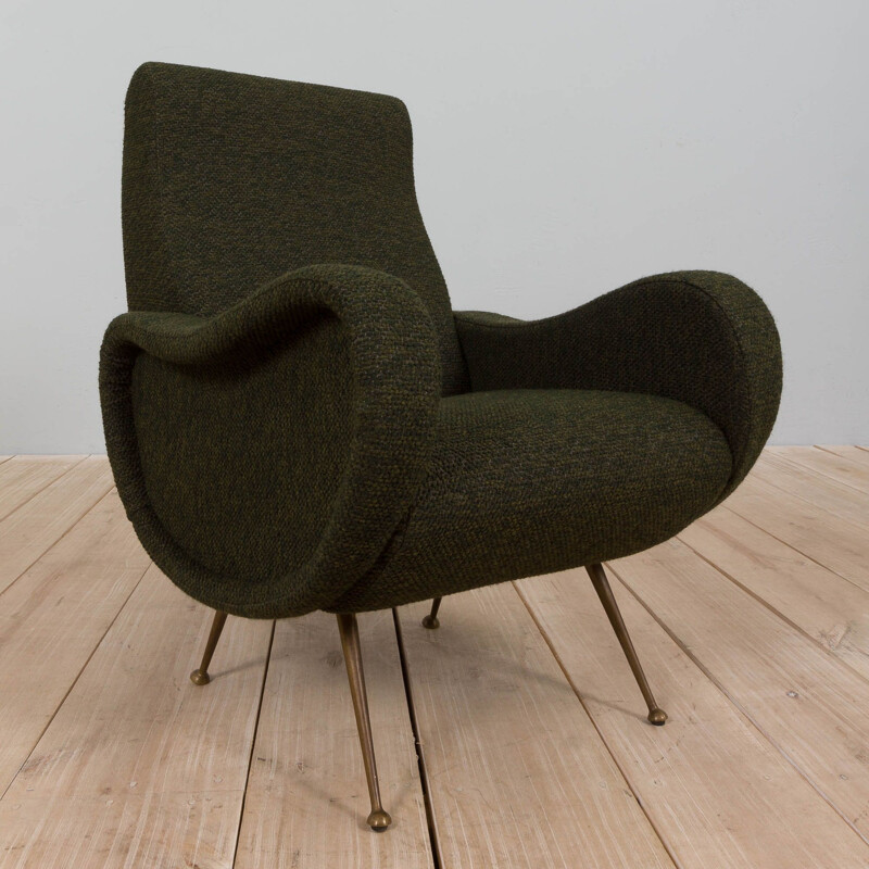 Lady Chair" vintage fauteuil van Marco Zanuso voor Arflex, Italië 1950