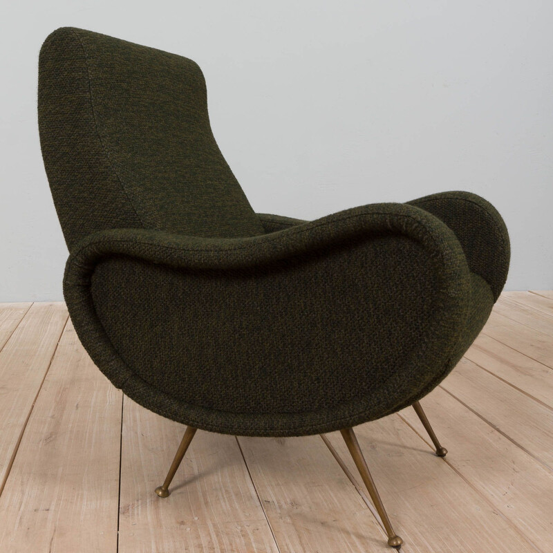 Vintage "Lady Chair" armchair by Marco Zanuso for Arflex, Italy 1950s