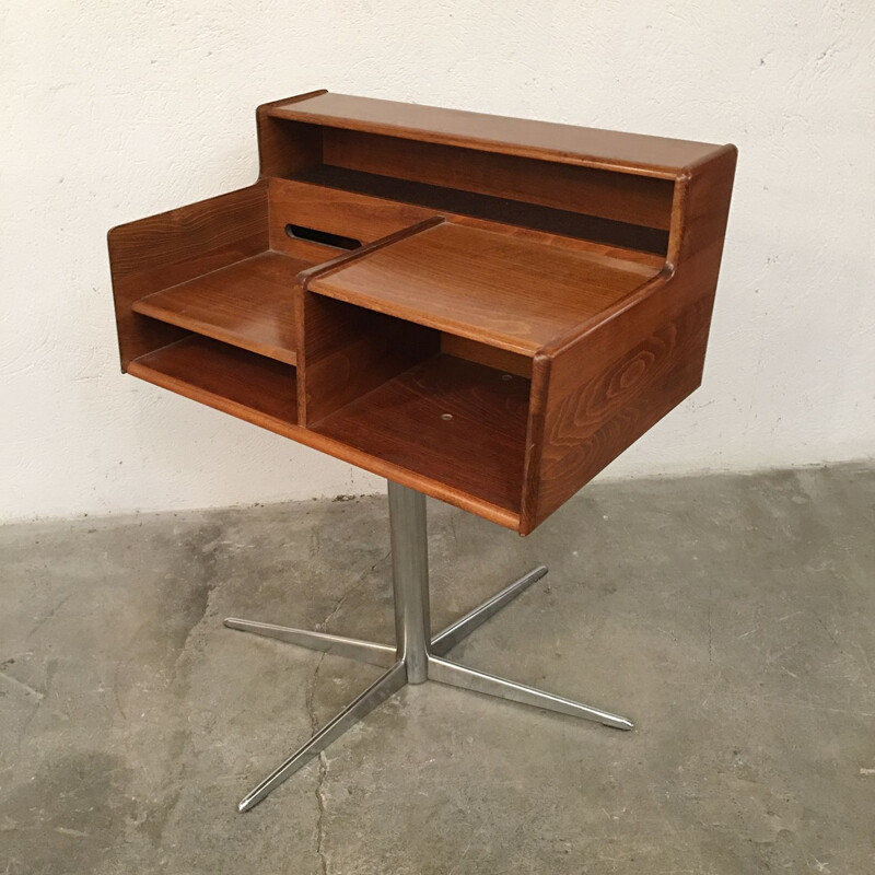 Vintage Italian console in exotic wood by Fimsa, 1960