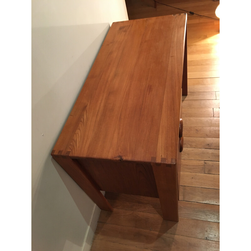 Scandinavian teak desk with drawers - 1960s