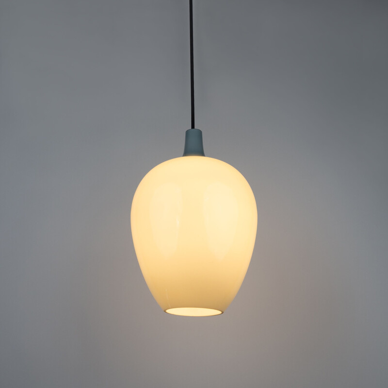 Danish vintage pendant lamp Pompei by Jo Hammerborg for Fog og Morup, 1963