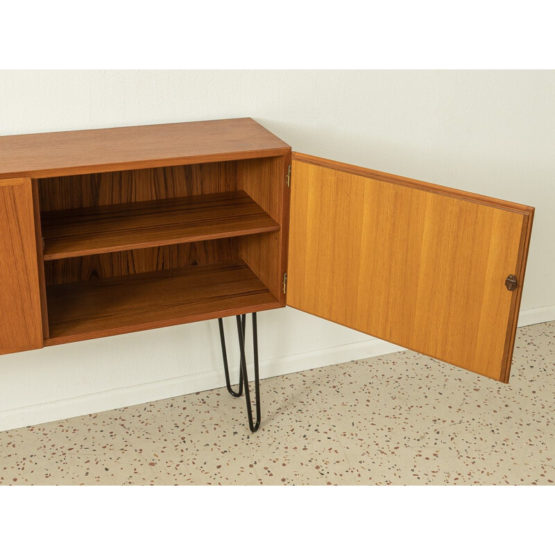 Vintage Teakholz-Schrank mit zwei Türen von Omann Jun, Dänemark 1960