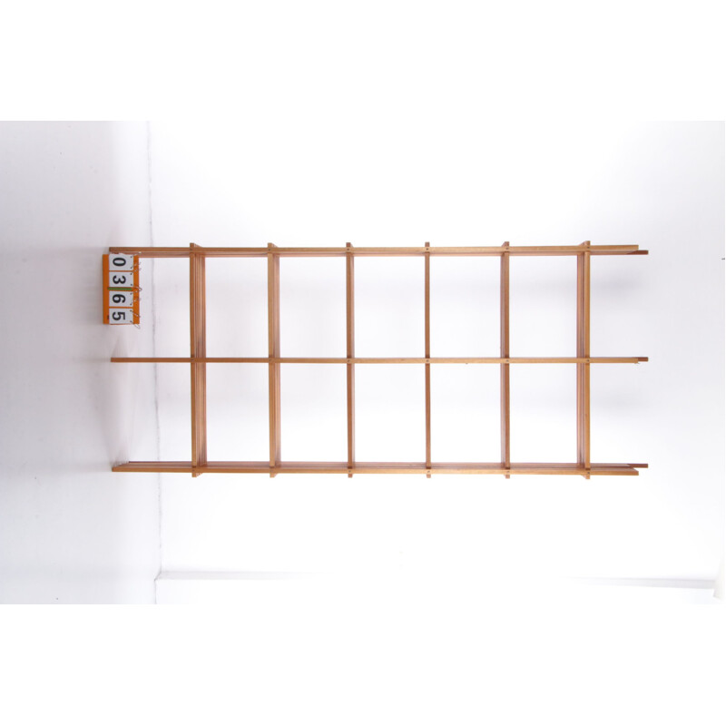 Vintage teak room divider, Denmark 1960