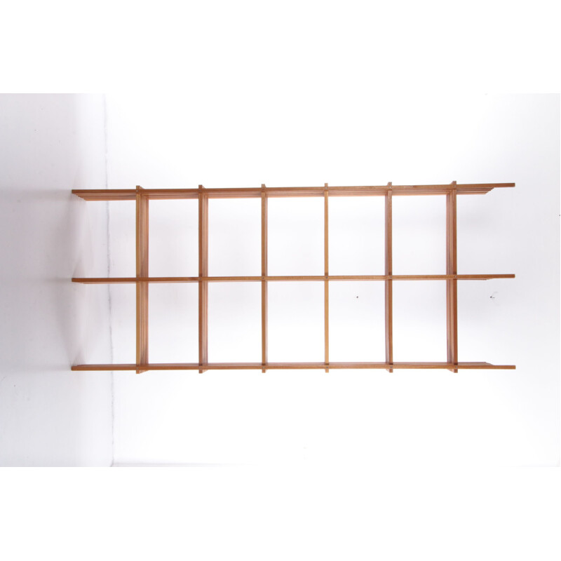 Vintage teak room divider, Denmark 1960