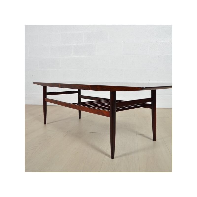 Grande table basse en palissandre - 1960