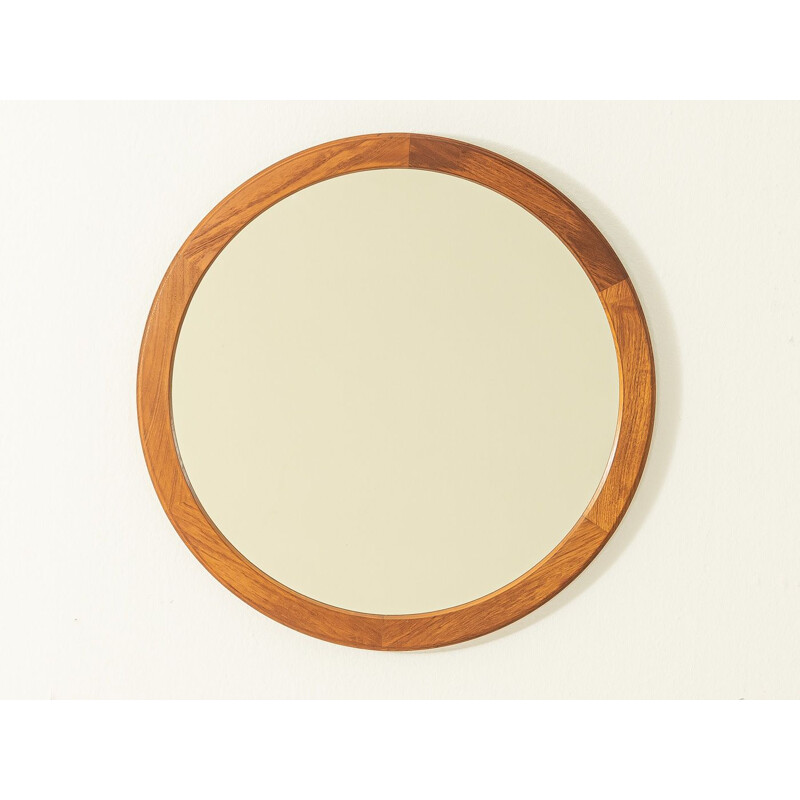 Vintage teak mirror by Aksel Kjersgaard, Denmark 1960