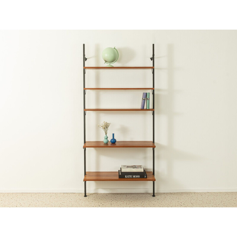 Vintage teak shelving system by Olof Pira, 1950s