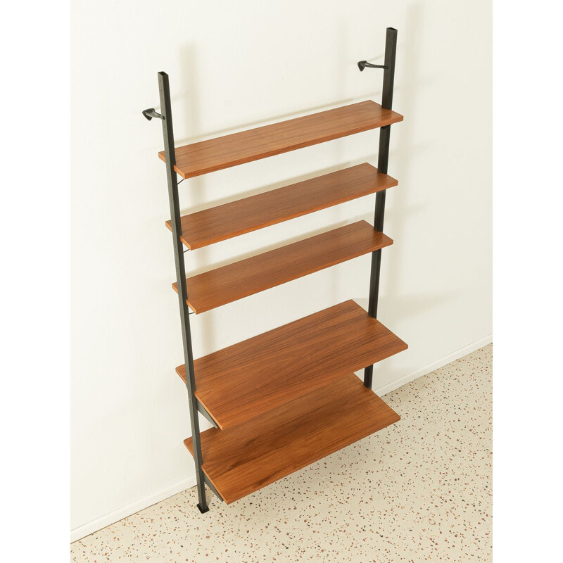 Vintage teak shelving system by Olof Pira, 1950s