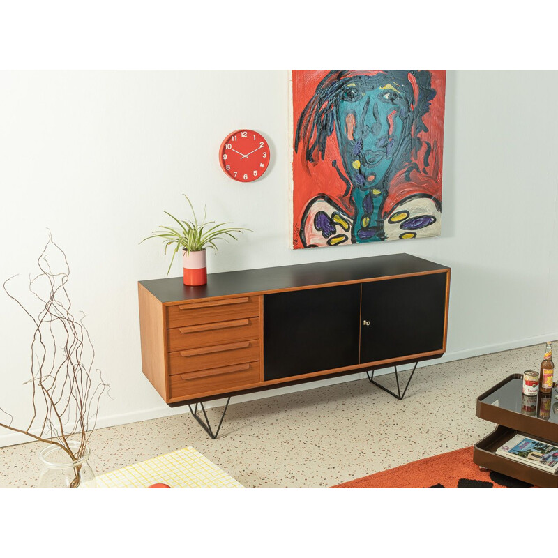 Vintage teak sideboard by Wk Möbel, Germany 1960s