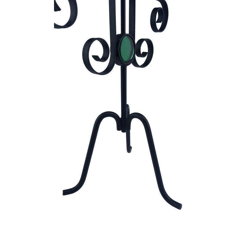 Wrought Iron Candelabra, Gunnar ANDER - 1960s