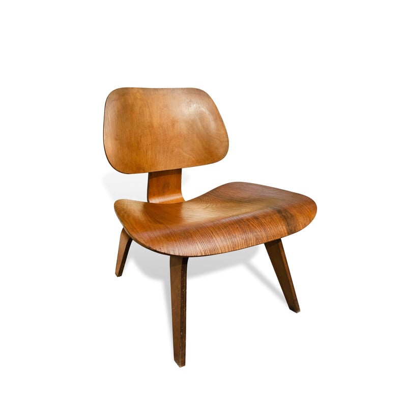 Integreren Blokkeren De Alpen Vintage stoel van Lcw Charles Eames voor Herman Miller, 1950-1960