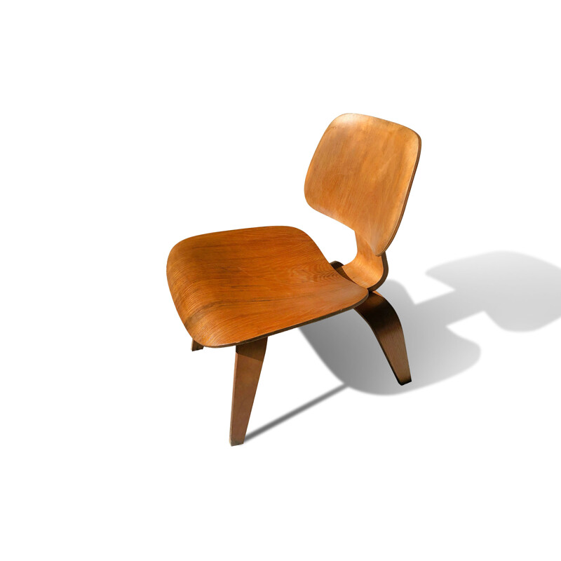 Silla vintage de Lcw Charles Eames para Herman Miller, 1950-1960