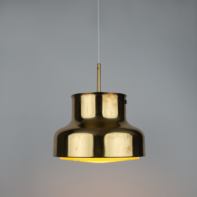 Swedish vintage pendant lamp Bumling by Andres Pehrson for Atelje Lyktan, 1960s