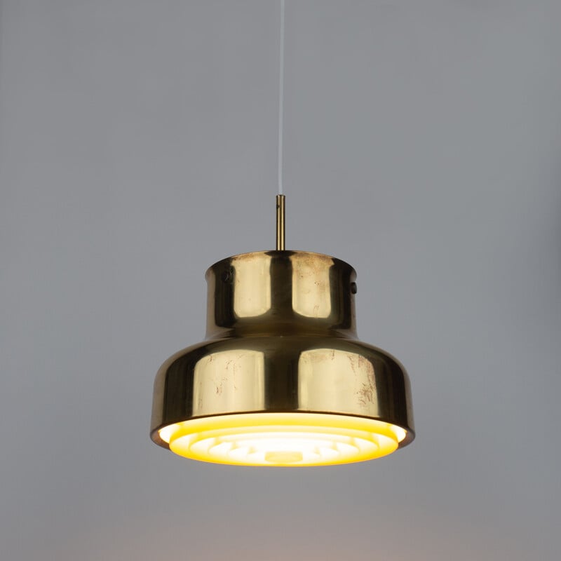 Swedish vintage pendant lamp Bumling by Andres Pehrson for Atelje Lyktan, 1960s