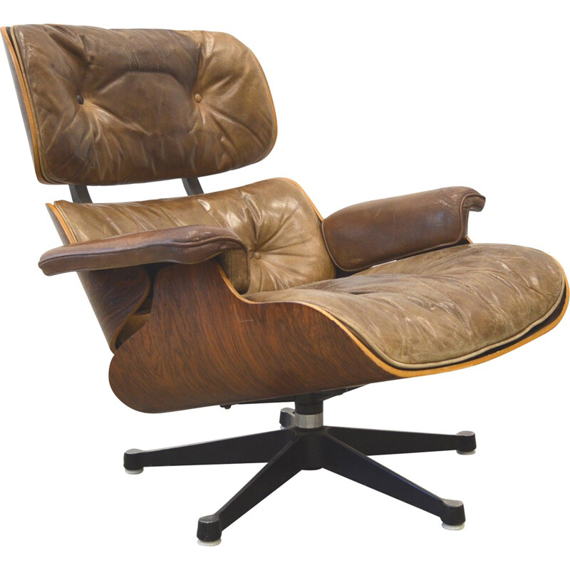 Herman Miller Rosewood "Lounge" Chair, Charles EAMES - 60s