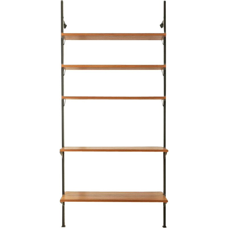 Vintage teak shelving system by Olof Pira, 1950s