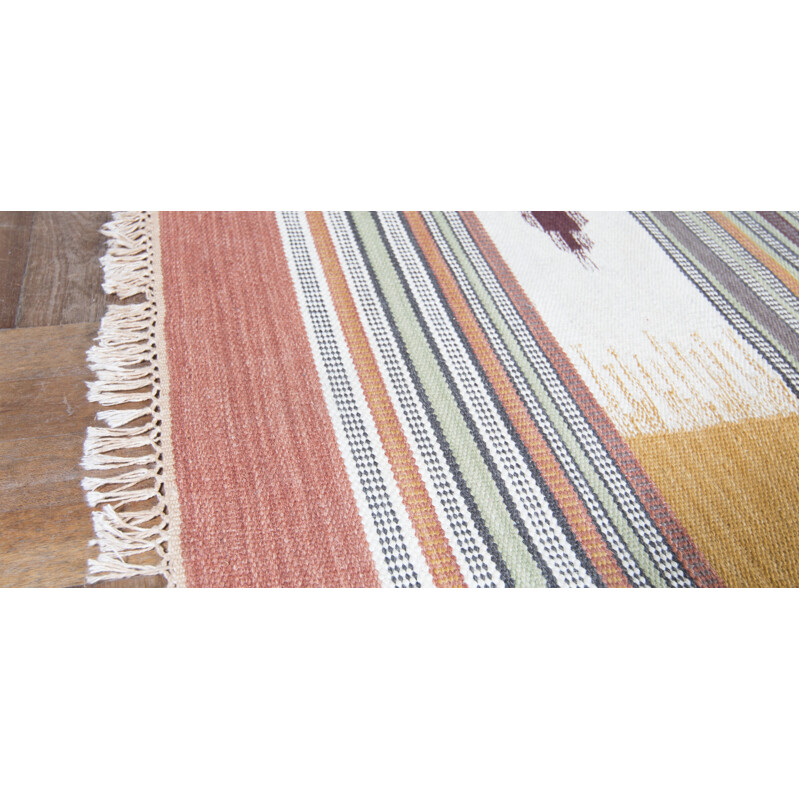 Kilim rug in pastel colors - 1970s