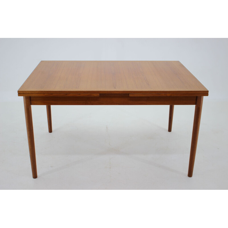 Vintage teak extendable dining table by Kai Winding, Denmark 1960s