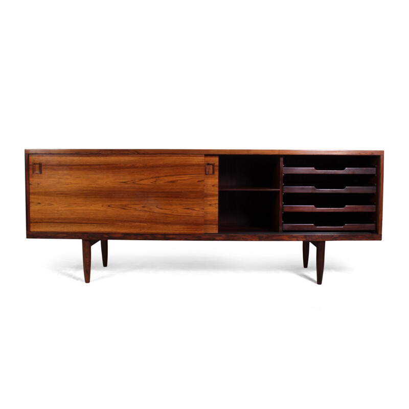 Mid century Scandinavian sideboard in rosewood, Niels MOLLER - 1950s