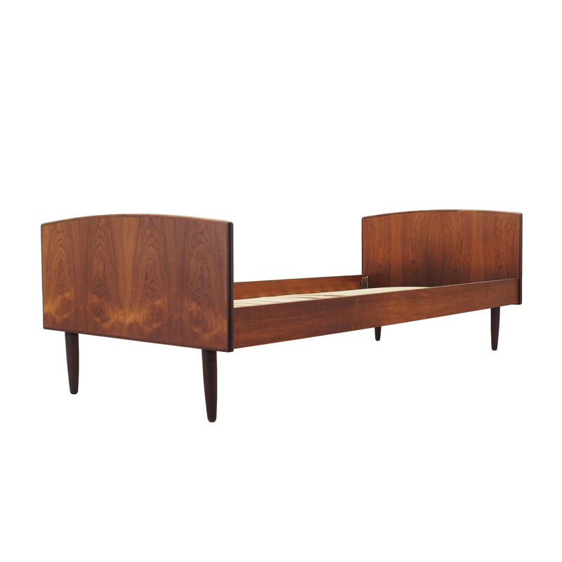 Rosewood vintage bed, Denmark 1970s