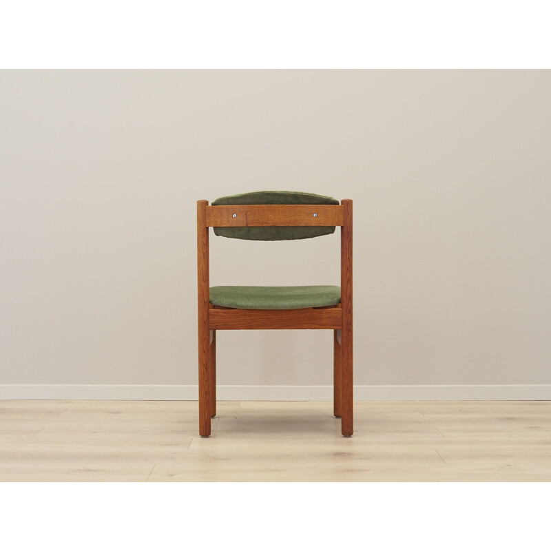 Pair of vintage oakwood chairs by Jørgen Baekmark for Fdb Møbler, 1960s