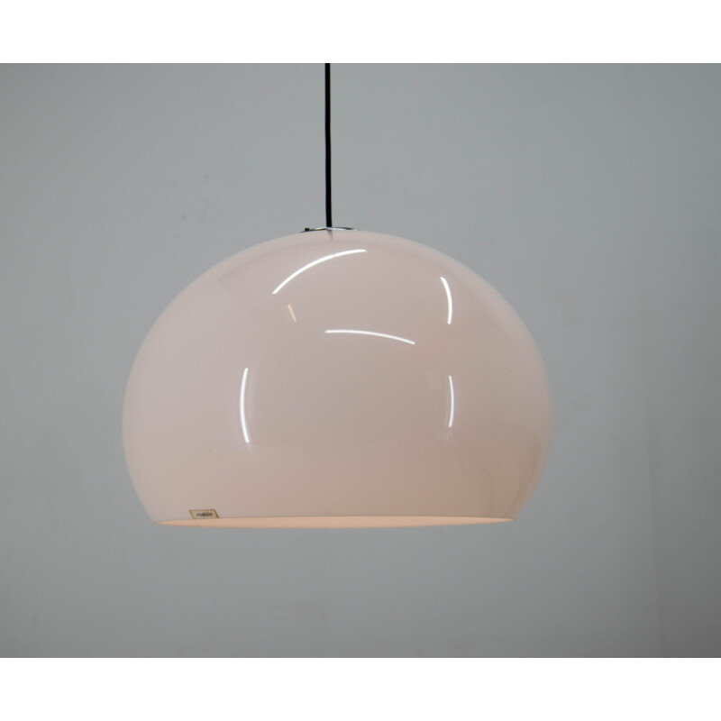 Mid century pendant lamp by Harvey Guzzini for Meblo, Italy 1970s