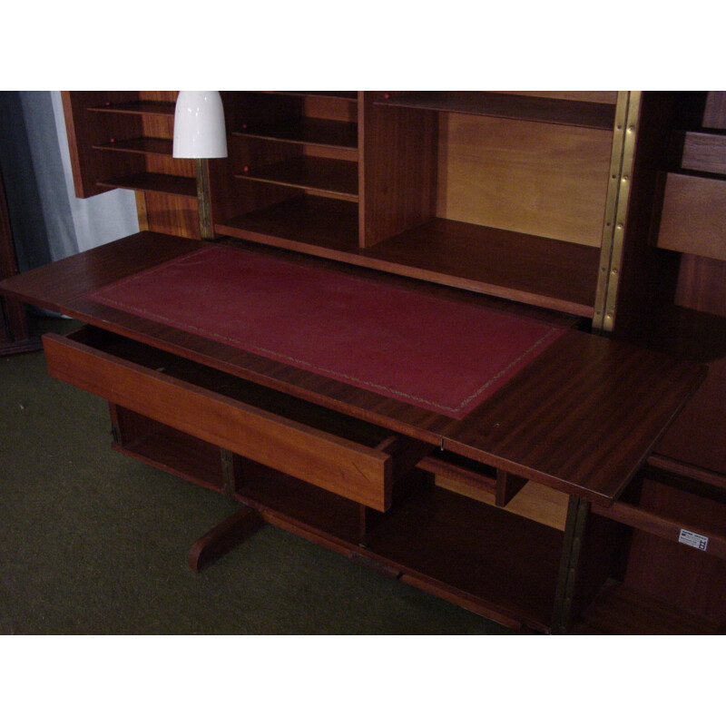 Mid century "Magic box" desk in teak - 1970s