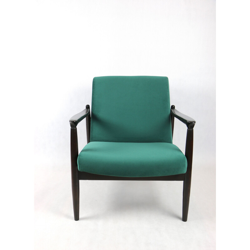 Vintage Sessel Gfm-64 grün von Edmund Homa, 1970