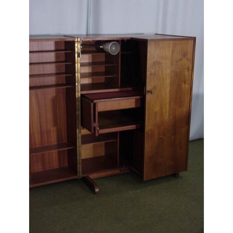 Mid century "Magic box" desk in teak - 1970s