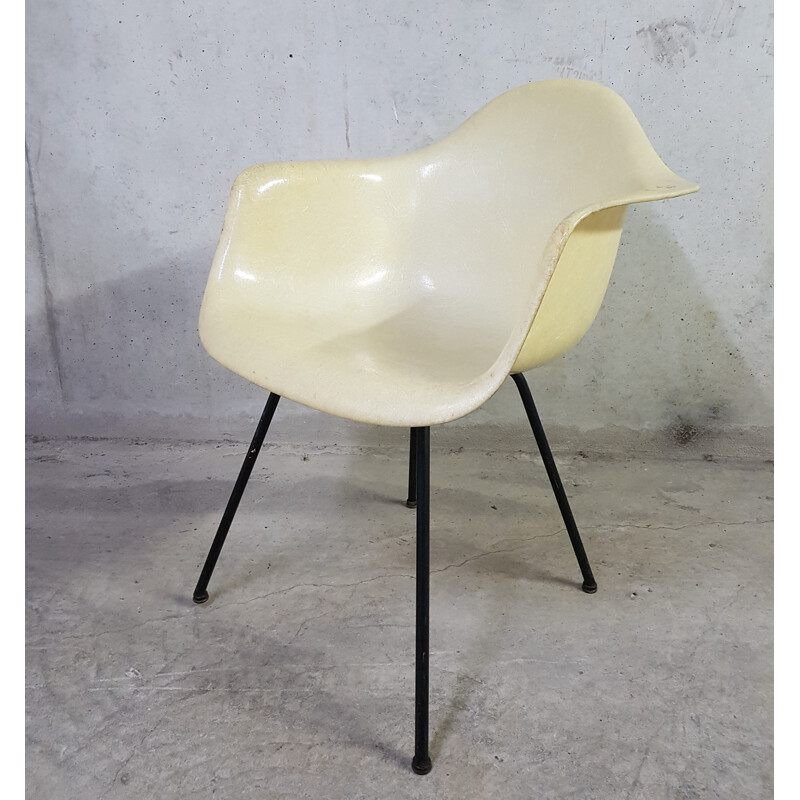 Fauteuil DAX Lemon Yellow, Charles & Ray EAMES - 1952