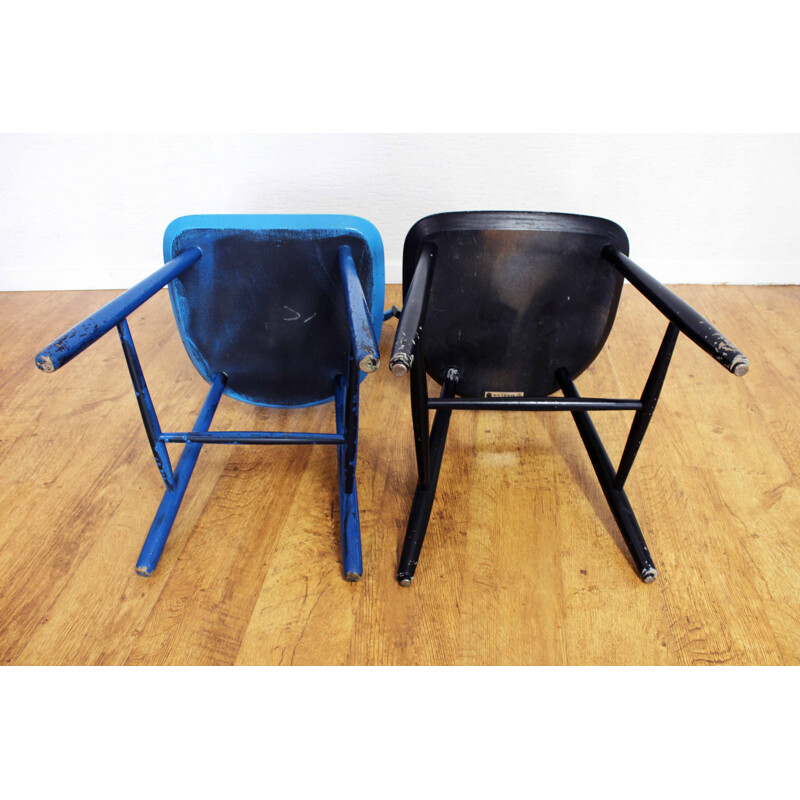 Coppia di sedie scandinave vintage, 1960