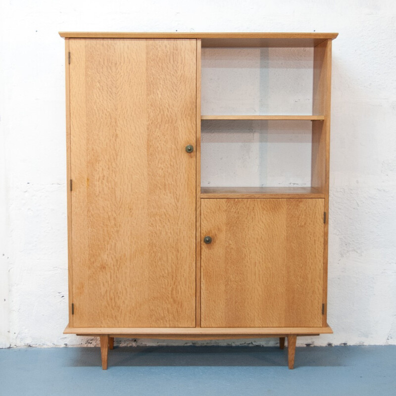 Oak wardrobe Clair - 1960