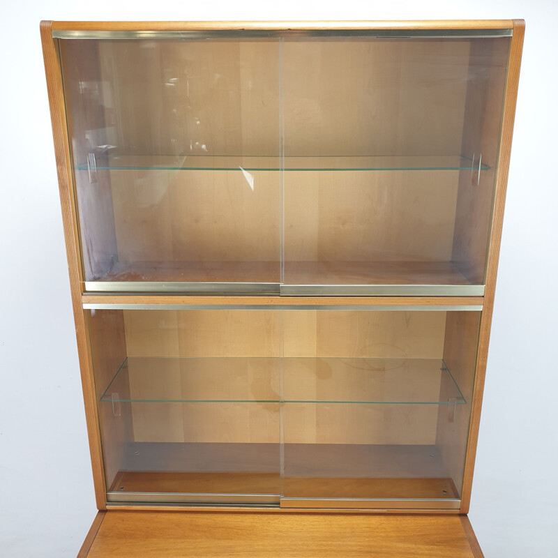 Vintage-Vitrine aus Messing von A.A. Patijn für Zijlstra, Niederlande 1950