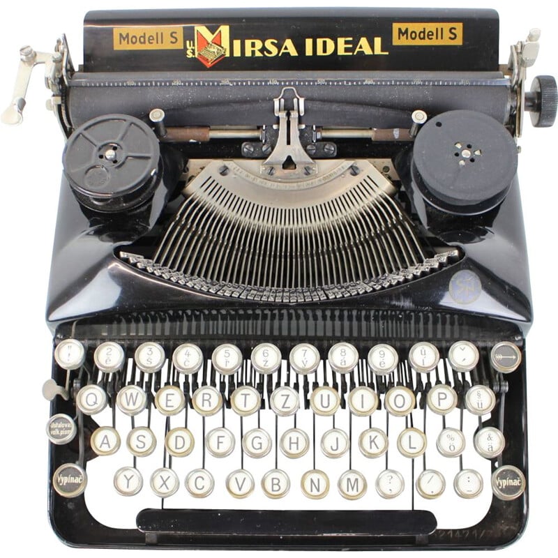 Machine à écrire vintage Mirsa
