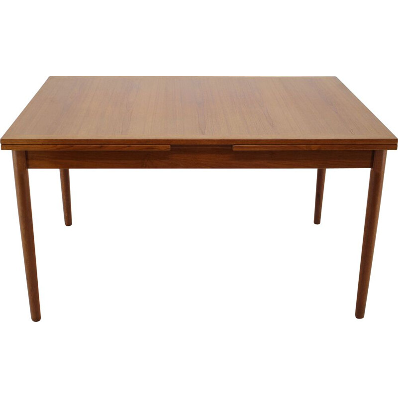 Vintage teak extendable dining table by Kai Winding, Denmark 1960s