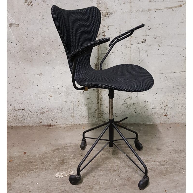 Fritz Hansen "Serie 7" desk chair, Arne JACOBSEN - 1960s