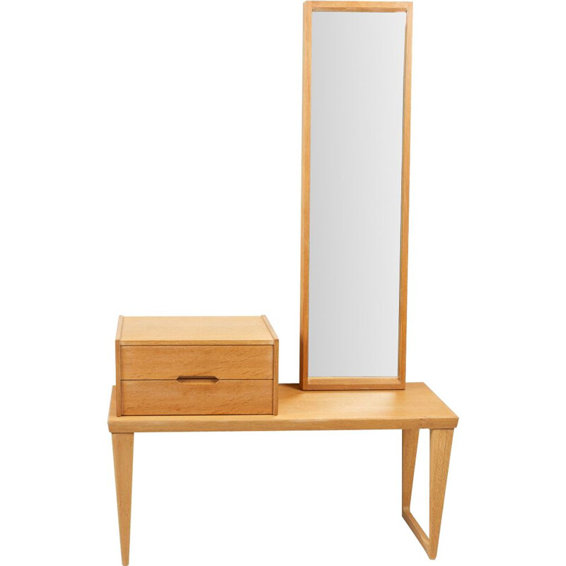 Vintage oak hallway set by Kai Kristiansen for Aksel Kjersgaard, Denmark 1960