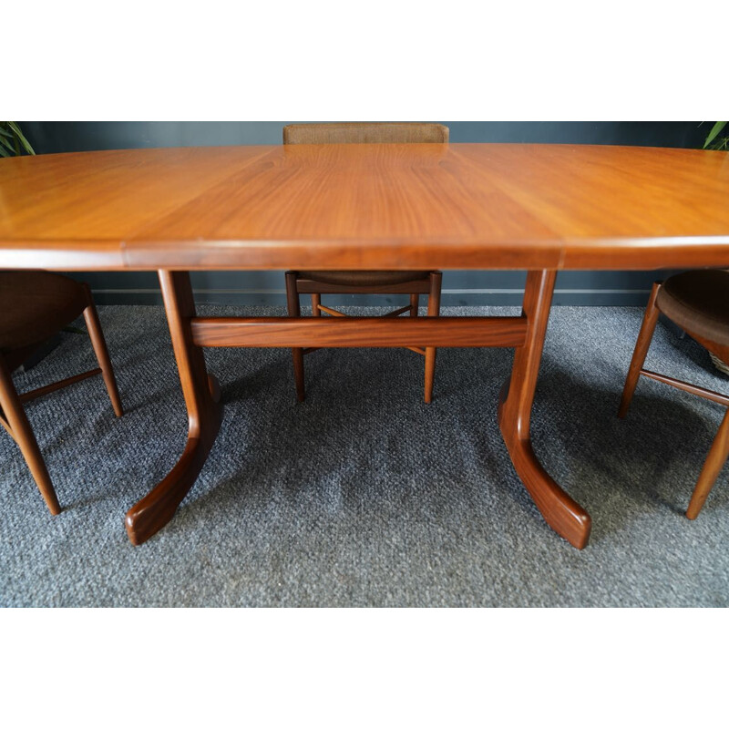 Mid-century wooden dining set by Korfod-Larsen for G plan Fresco