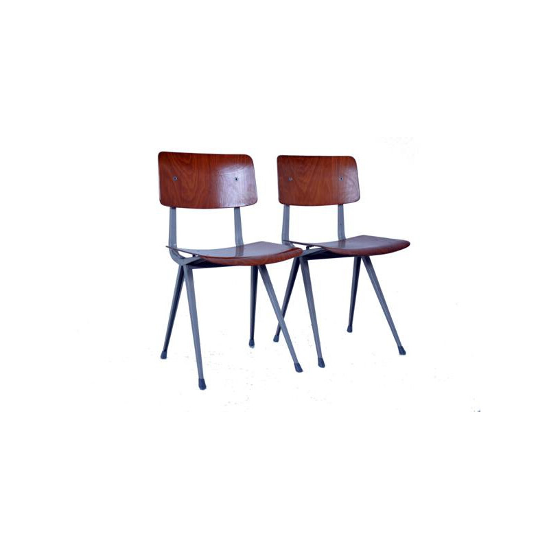 Paire de chaises "Result" De Cirkel vintage, Frizo KRAMER - 1965