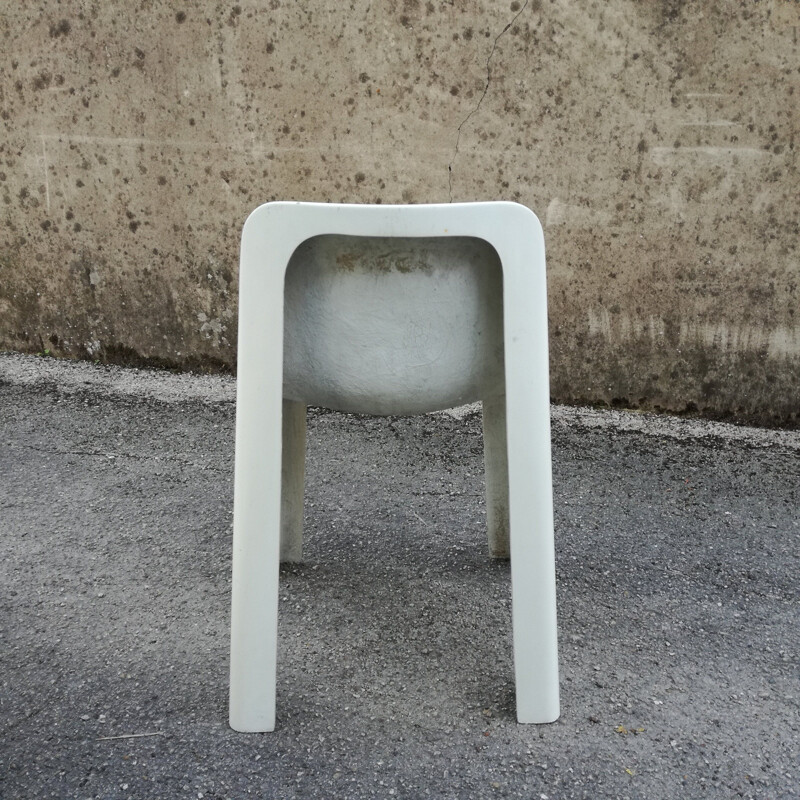 Vintage French chair by Marc Berthier for Ozoo International, 1970