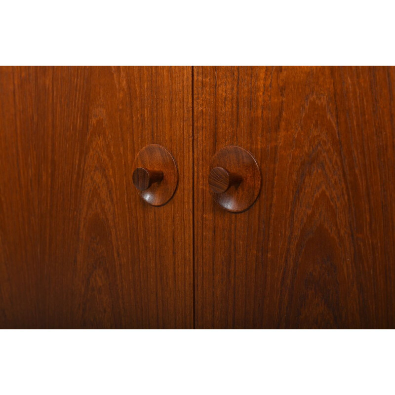 Pair of Danish vintage teak bookcases by Johannes Andersen, 1950s