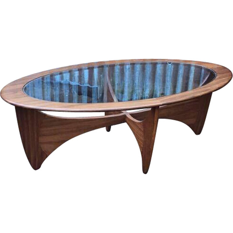 Mid century oval G-Plan "Astro" coffee table - 1960s