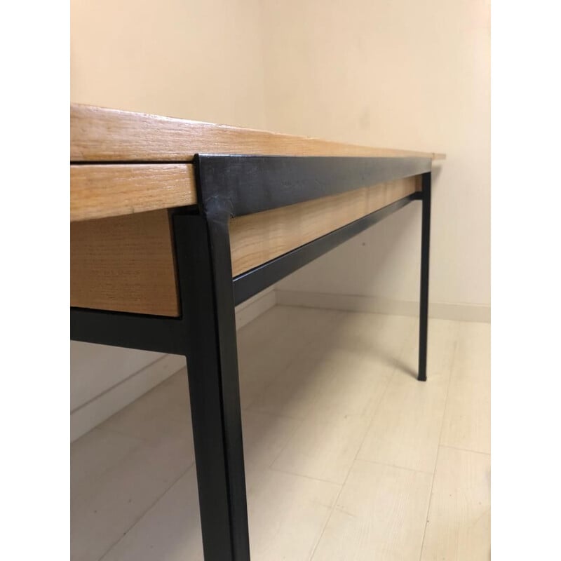 Mesa de cinzas extensível Vintage de René-Jean Caillette, 1950