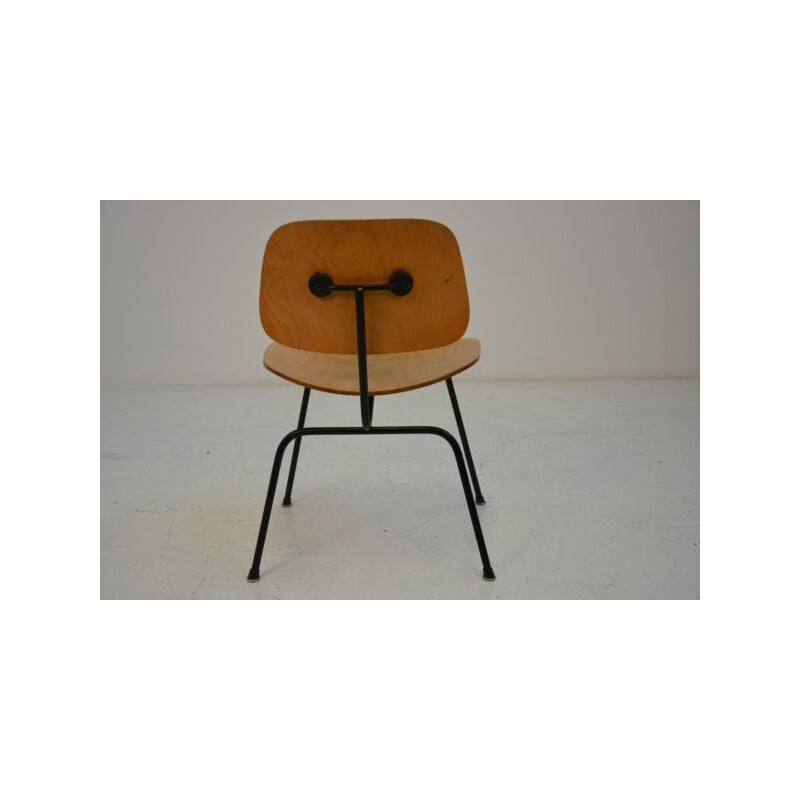 Wood and metal DCM chair, Charles and Ray Eames - 1950s