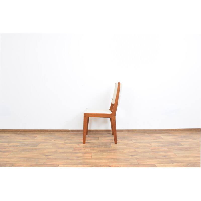 Set of 6 mid-century Danish teak dining chairs by Johannes Andersen, 1960s