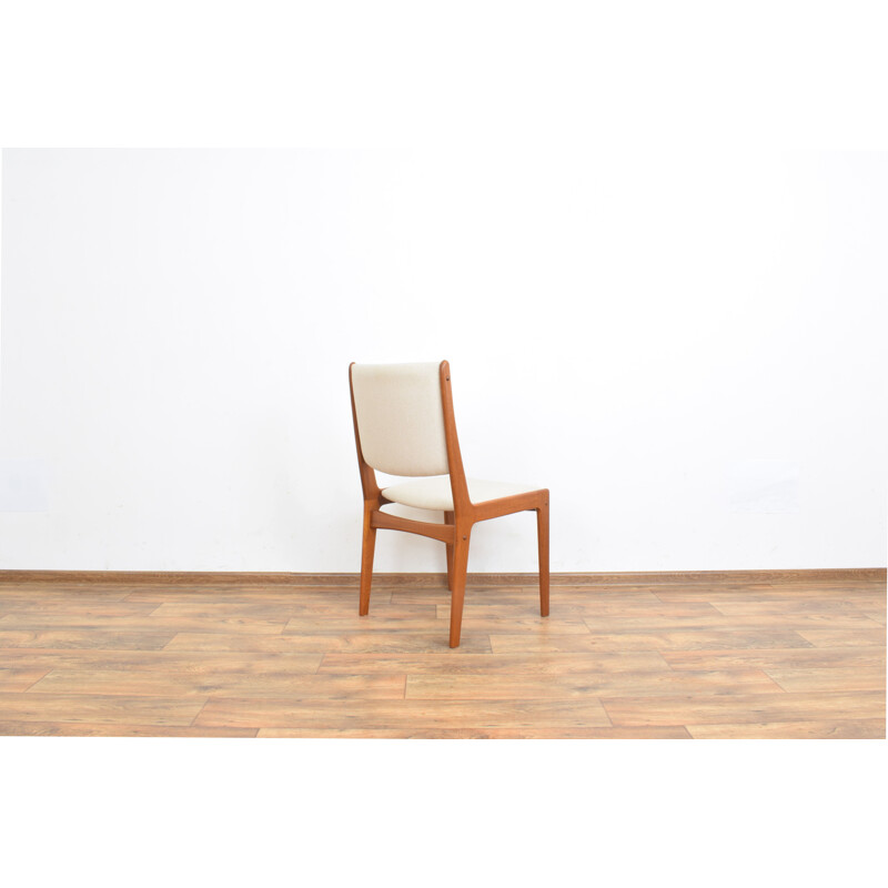 Set of 6 mid-century Danish teak dining chairs by Johannes Andersen, 1960s