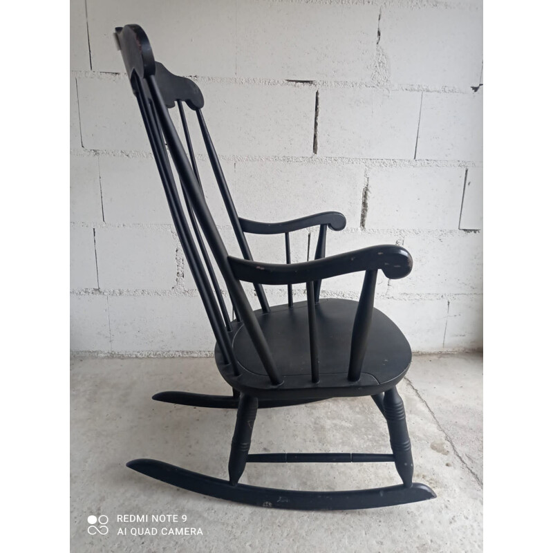 Chaise à bascule vintage par Stol Kamnik