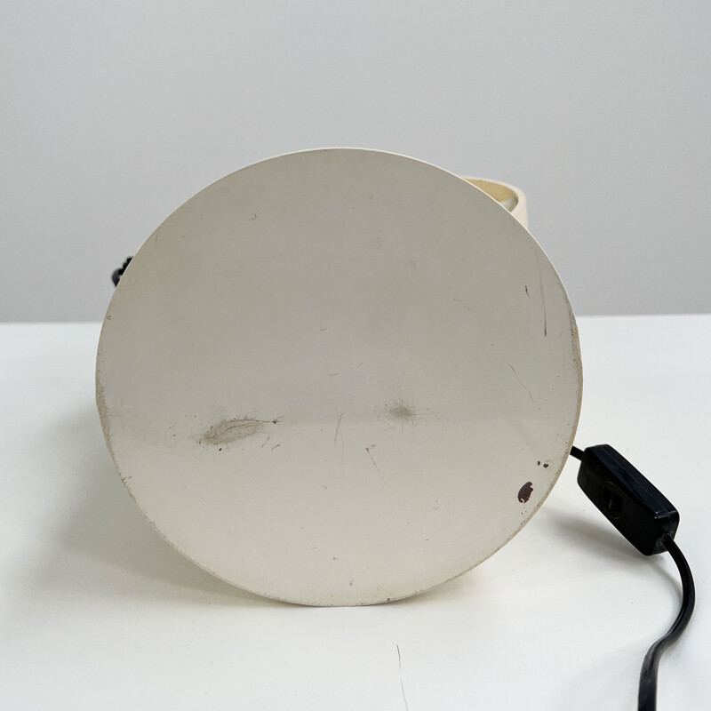 Vintage white Telegono table lamp by Vico Magistretti for Artemide, 1960s