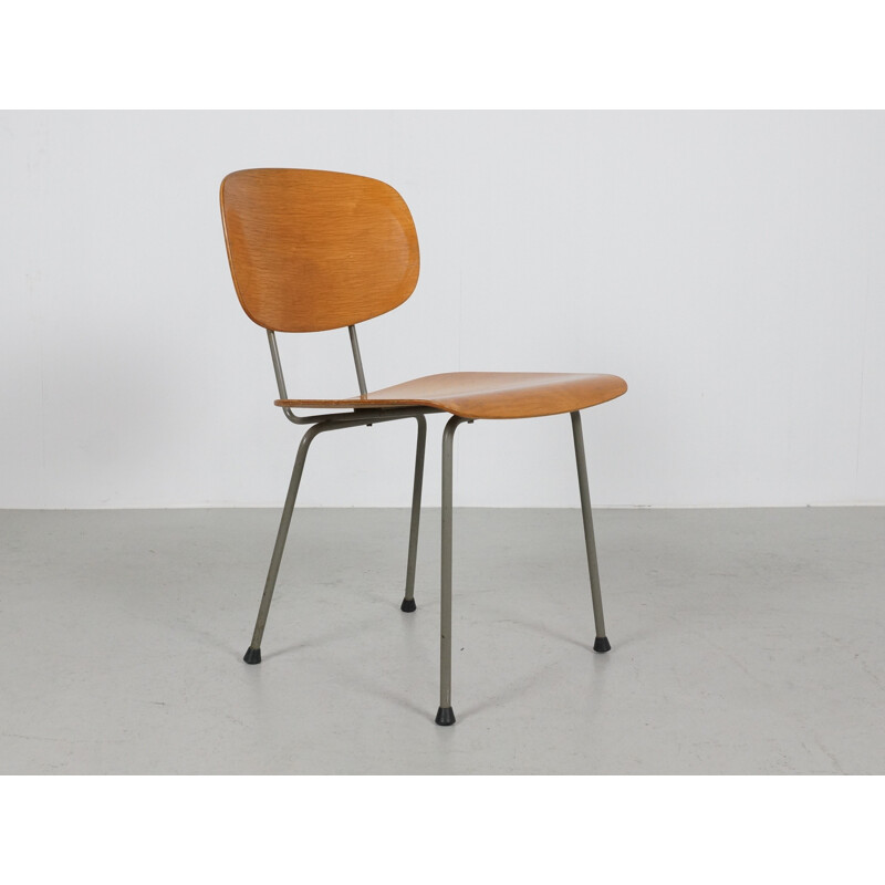 Gispen "116" chair in steel and beech plywood, Wim RIETVELD - 1950s